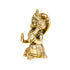 Brass Hanuman Ji Idol in Sitting Posture 483g