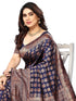 Vasthrlay Kanjivaram Banarasi Paithani Unstitched Ethnic Wear