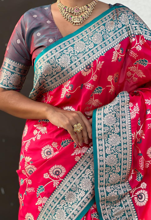 Vasthrlay Kanjivaram Woven Blouse Ethnic Wear