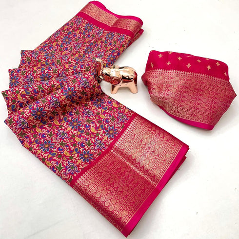 Vasthrlay Silk Saree Unstitched