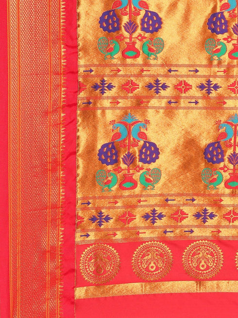 Vasthrlay Paithani Bottle Saree