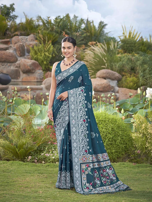 Vasthrlay Banarasi Mustard Jacquard Piece Mn1942