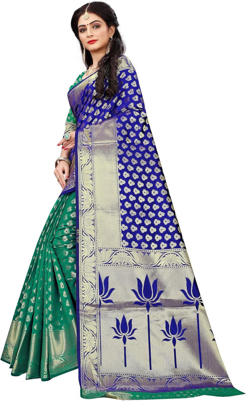 Vasthrlay Banarasi Unstiched Ethnic Wear