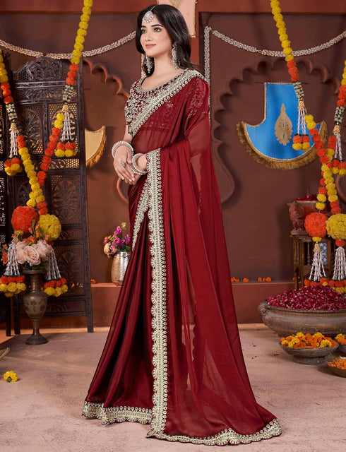 Vasthrlay Elegant Designer Embellished Lightweight