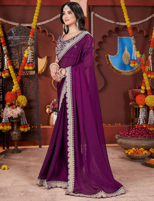 Vasthrlay Elegant Designer Embellished Lightweight