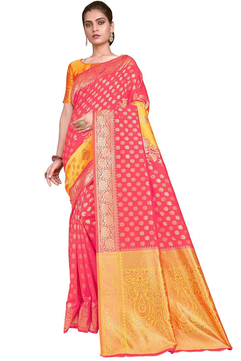 Vasthrlay Banarasi Gs Bridal Rama Ethnic Wear