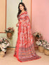 VasthrlayDigital Unstitched Dumbbell Red Free Ethnic Wear