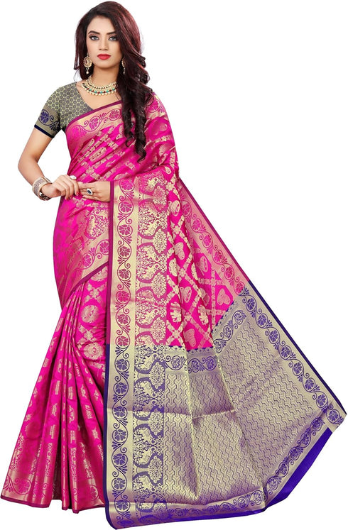 Vasthrlay Banarasi Unstiched Ethnic Wear