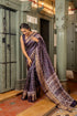 Vasthrlay Fashion Paisley Printed Grey Ethnic Wear