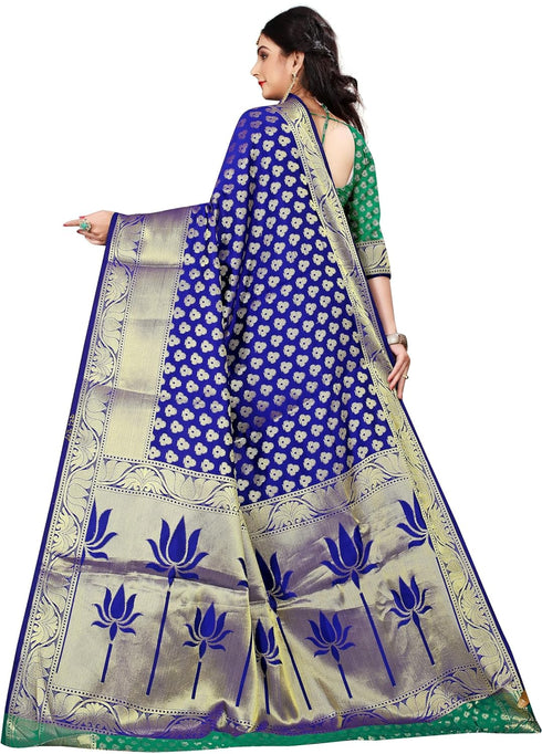 Vasthrlay Banarasi Unstiched Ethnic Wear
