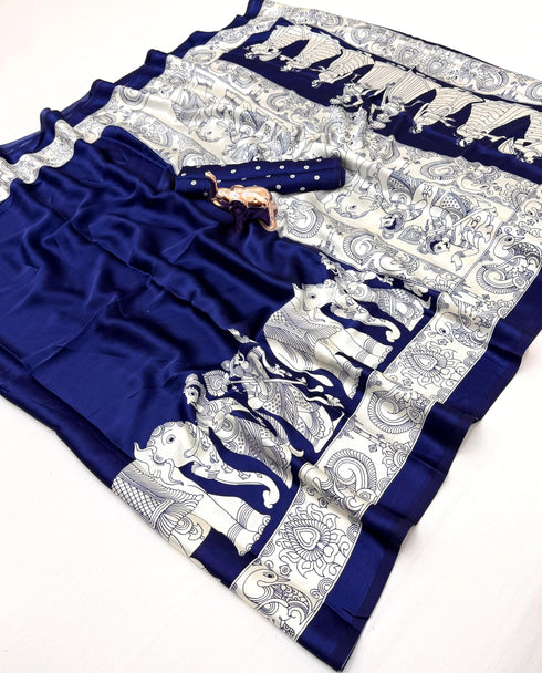 Vasthrlay Kalamkari Beautiful Elephant