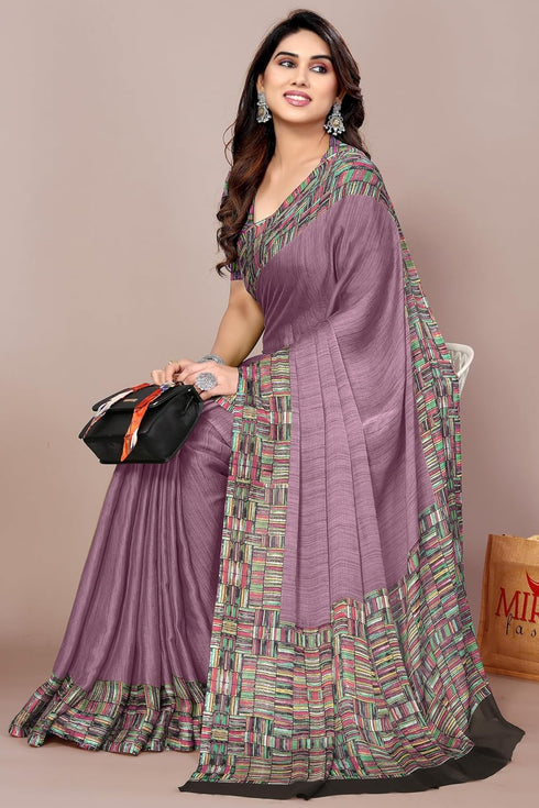 Vasthrlay Fashion Chiffon Printed Ethnic Wear