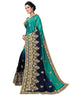 Vasthrlay Embroidey Blouse Blue Ethnic Wear