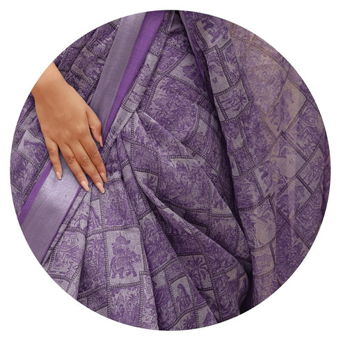 Vasthrlay Fashion Kalamkari Printed Ethnic Wear