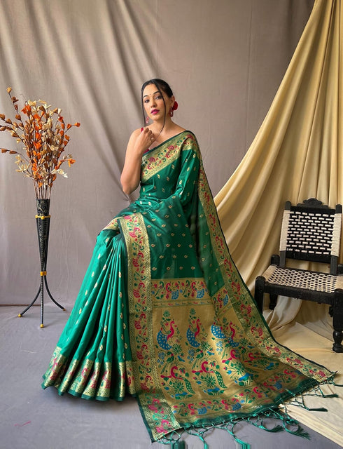 Vasthrlay Paithani Kanjivaram Sarees Ethnic Wear