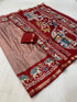 Vasthrlay Kalamkari Elephant Contrast