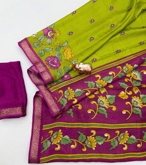 Vasthrlay Bandhani Kanjivaram Weaving