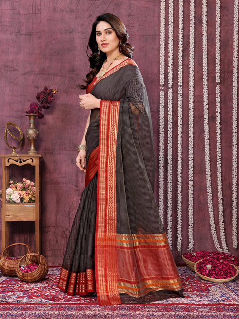 Vasthrlay Unstitched Saree