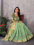 Vasthrlay Boarder Embroidered Unstitched Gold Free Ethnic Wear