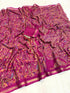 Vasthrlay Tussar Print Saree