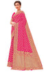 Vasthrlay Banarasi Pink Ethnic Wear