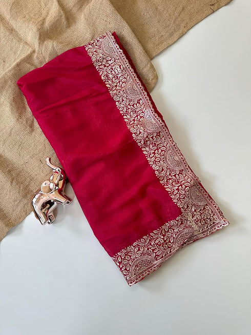 Vasthrlay Embroidery Georgette Unstitched