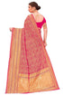 Vasthrlay Banarasi Pink Ethnic Wear