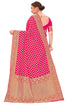 Vasthrlay Banarasi Pink Ethnic Wear
