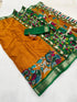 Vasthrlay Kalamkari Saree Print