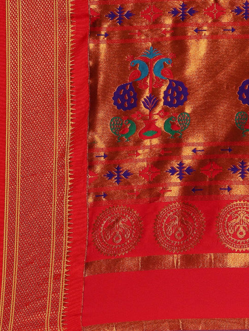 Vasthrlay Paithani Bottle Saree
