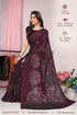 Vasthrlay Fashion Chiffon Printed Dusty Ethnic Wear