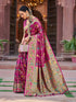 Vasthrlay Kanjivaram Unstitched Saree