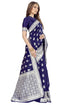 Vasthrlay Banarasi Gs Bridal Navy Ethnic Wear