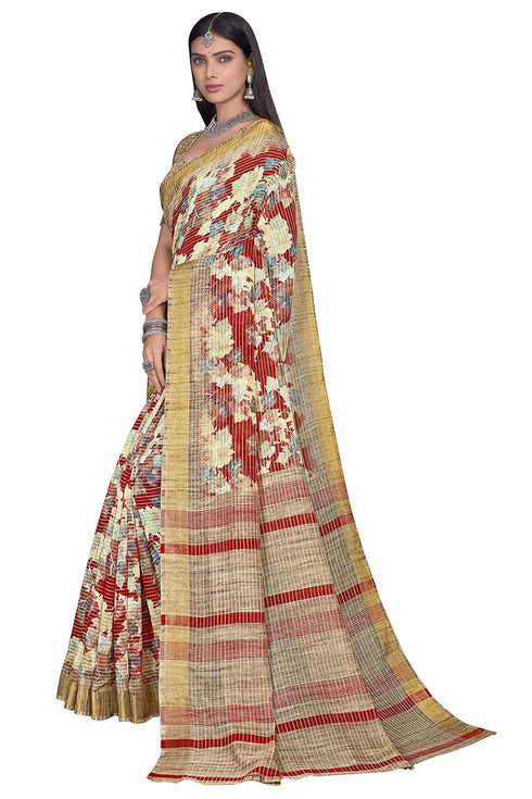 Vasthrlay Blouse Red Ethnic Wear