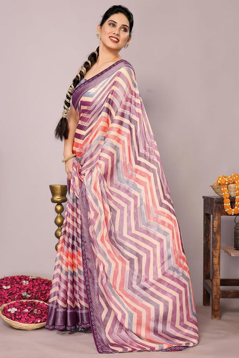 Vasthrlay Fashion Chiffon Georgette Light Ethnic Wear