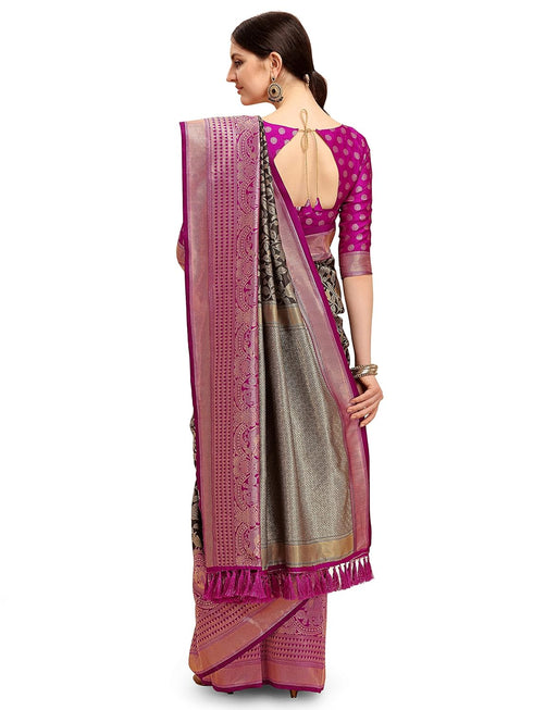 Vasthrlay Banarasi Weaving Saree