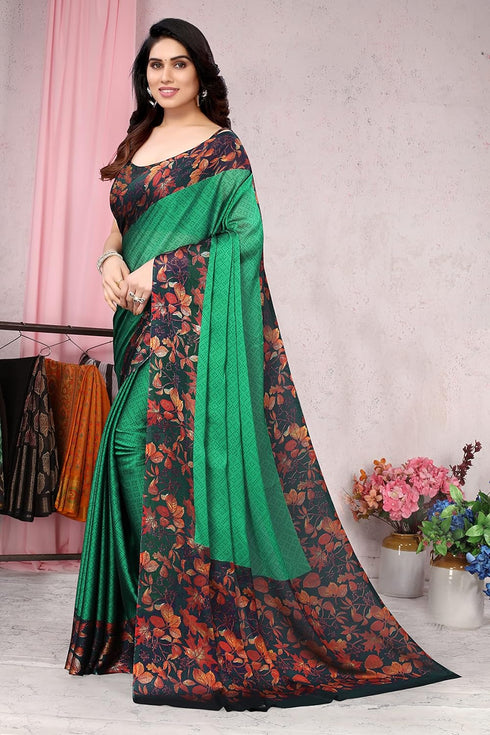 Vasthrlay Fashion Rhinestone Embellished Black Ethnic Wear