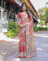 Vasthrlay Handloom Turquoise Traditional Saree