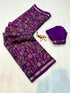 Vasthrlay Kashmiri Saree Unstitched