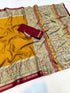 Vasthrlay Tussar Leheriya Printed