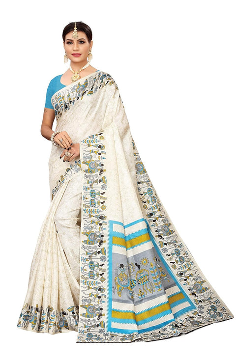 Vasthrlay Blouse Piece Sdpl Vivo Indigo Ethnic Wear