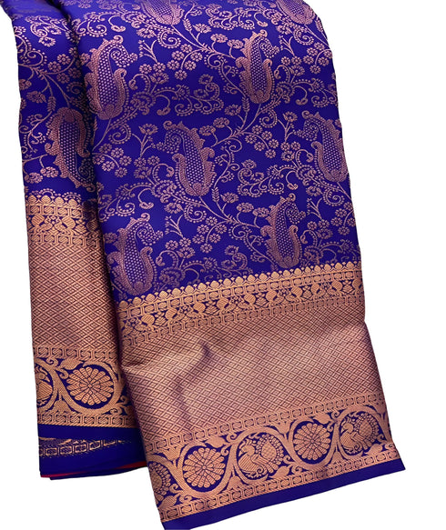Vasthrlay Banarasi Unstitched Saree