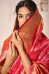 Vasthrlay Pink Silk Saree