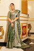 Vasthrlay Organza Patola Leriya Unstitched Saree