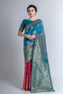 Vasthrlay Magenta Banarasi Saree