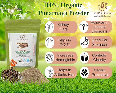 Dr. JPG Organic Punarnava Powder
