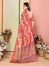 Vasthrlay Digital Unstitched Dumbbell Red Free Ethnic Wear