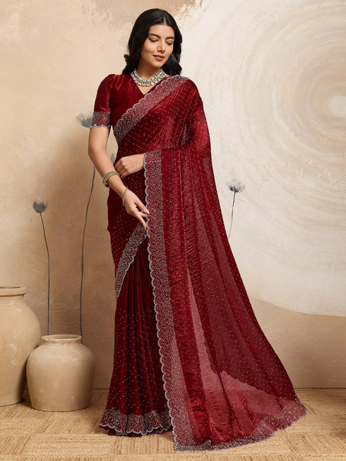 Vasthrlay Chiffon Saree