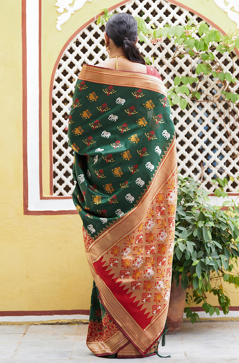 Vasthrlay Cotton Unstitched Saree