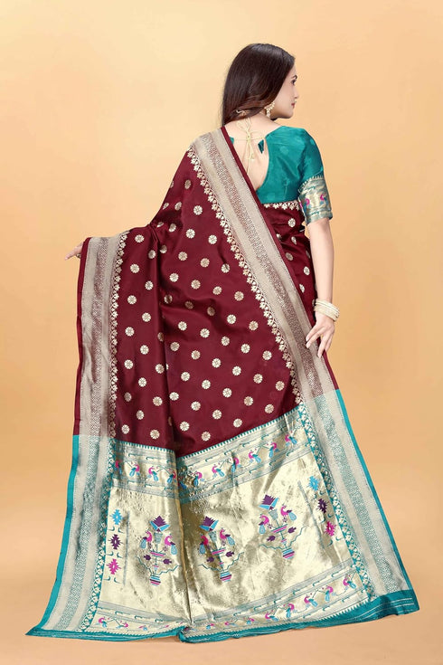 Vasthrlay Banarasi Paithani Kanjivaram Collections Ethnic Wear